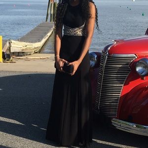 Open Back Prom Dress